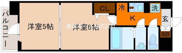 ファーストフィオーレ京都西京極の物件間取画像